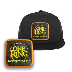 One Ring Cap LOTR Embroidered Baseball Hat by Forge Bros