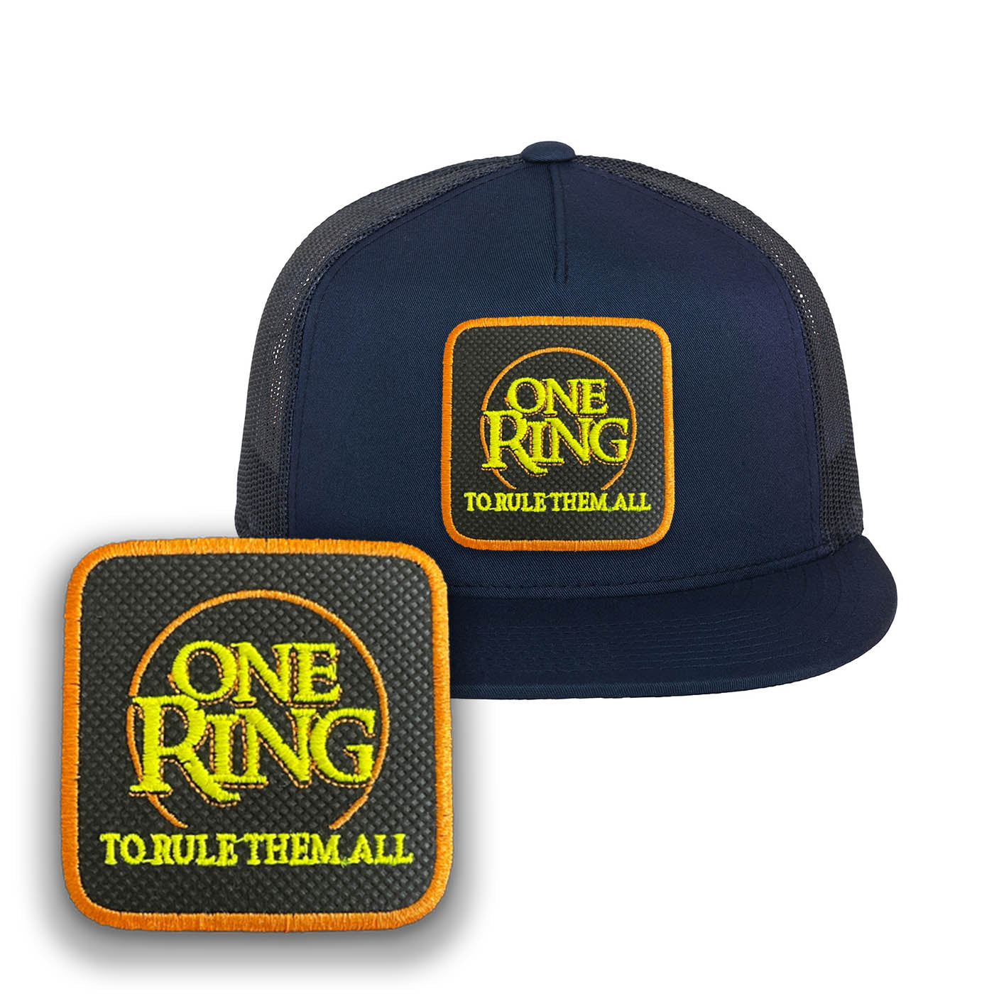 One Ring Cap LOTR Embroidered Baseball Hat by Forge Bros