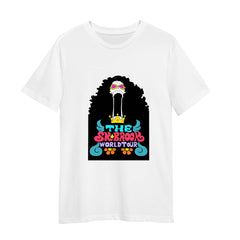 One Piece Soul King Brook The Sk Brook World Tour Adult Unisex White T-shirt