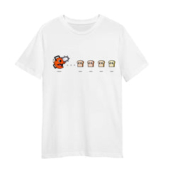 Pac-Chita Pochita Pacman Chainsaw Man Adult White T-shirt