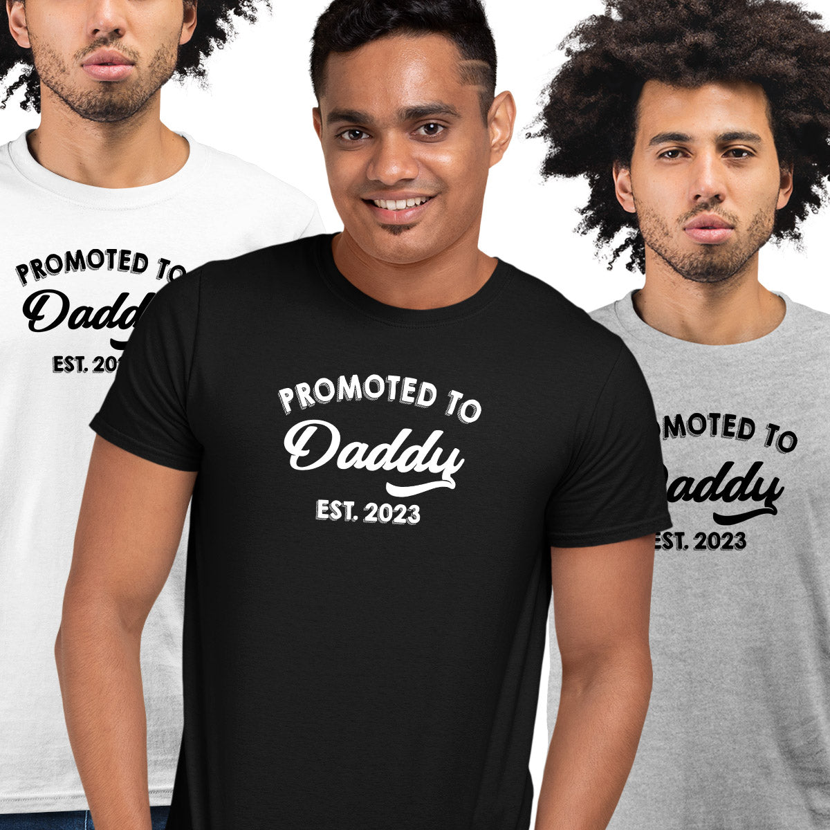 Promoted to Daddy 2023 T-Shirt 