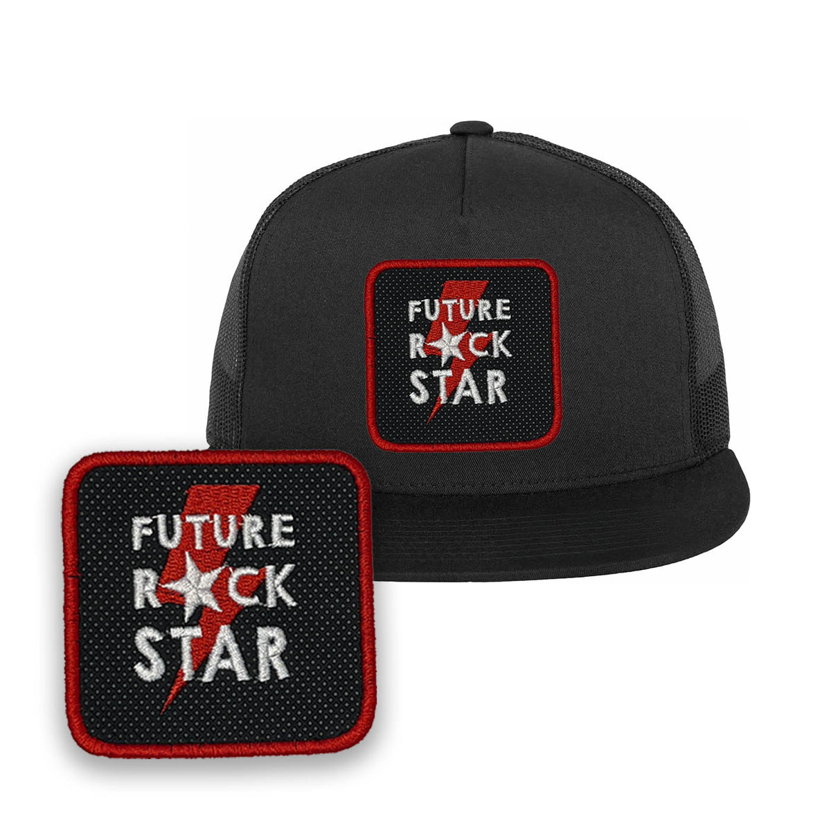 Future Rock Star Embroidered Baseball Hat by Forge Bros