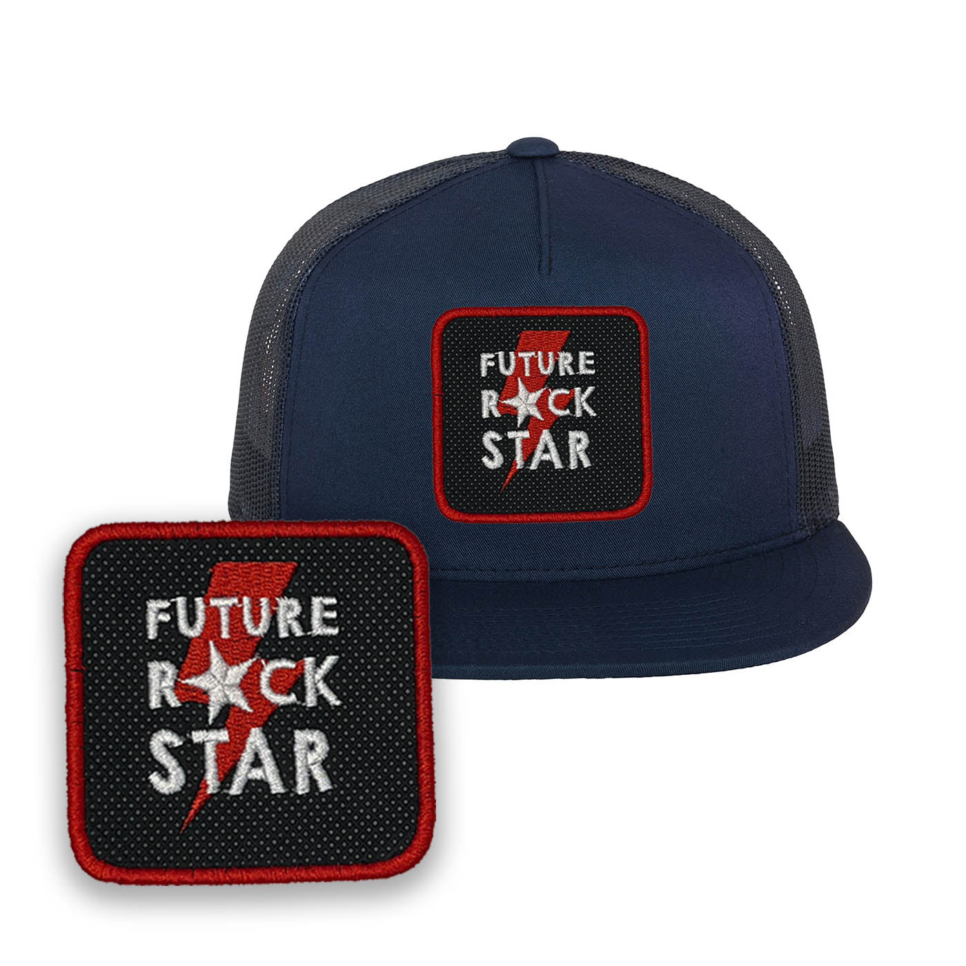 Future Rock Star Embroidered Baseball Hat by Forge Bros