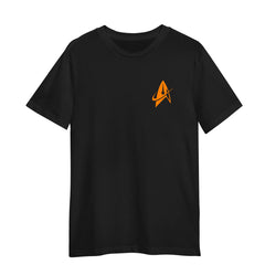 Starfleet Command Communicator Trekiee Black T-Shirt Adult Movie TV Tee