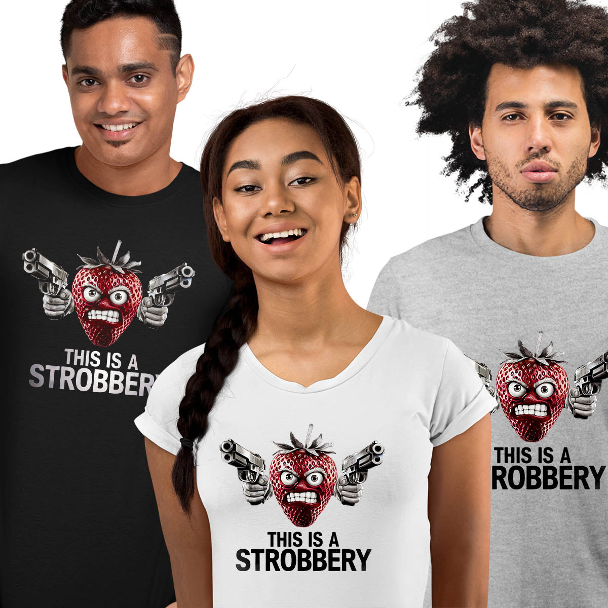 Funny Robbery Parody T-Shirt