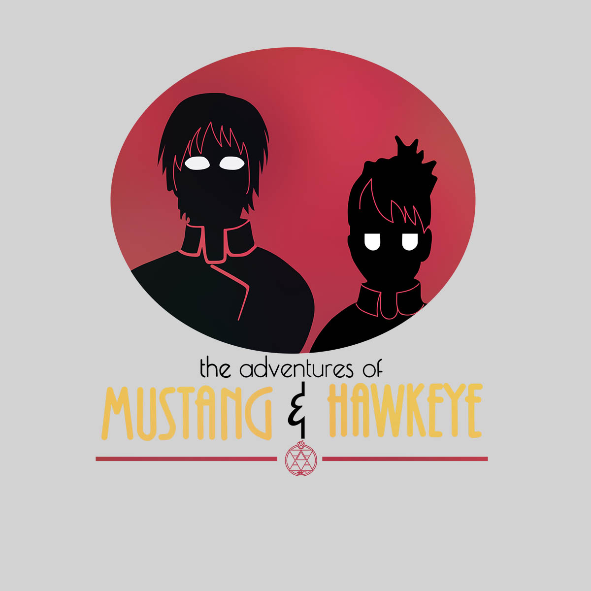 The Adventures Of Mustang And Hawkeye Manga Fullmetal Alchemist Adult Unisex T-shirt