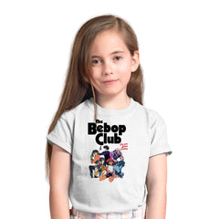 The Bebop Club Cowboy Bebop  Cowboy Bebop Manga Anime White T-shirt for Kids