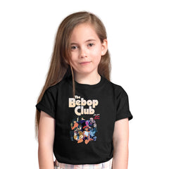 The Bebop Club Cowboy Bebop  Cowboy Bebop Manga Anime Black T-shirt for Kids