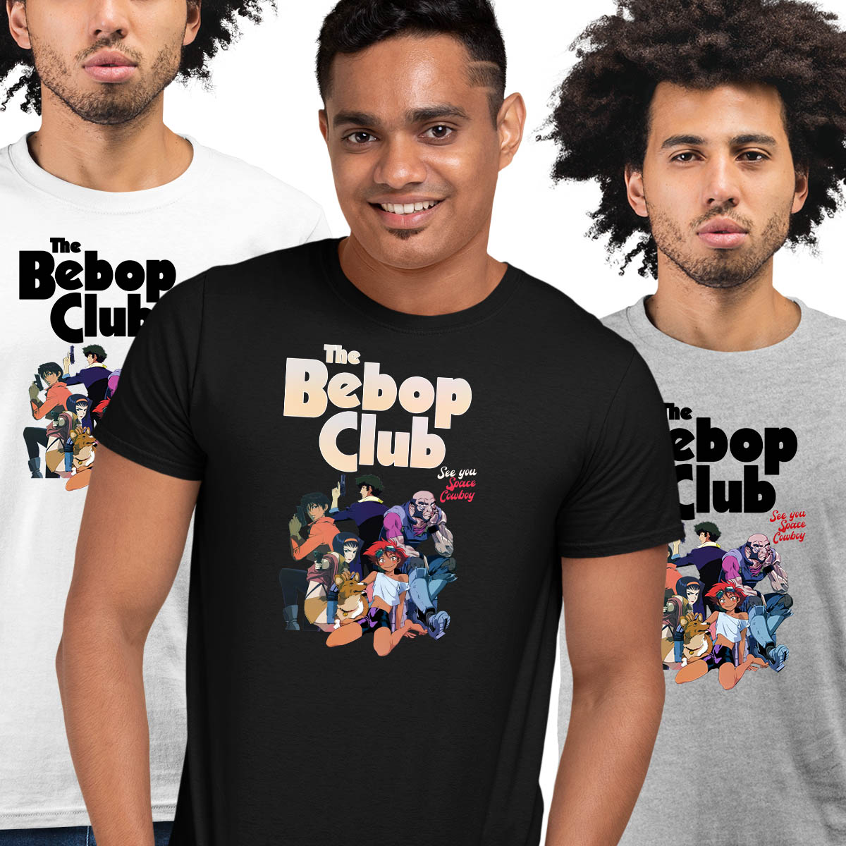 The Bebop Club Cowboy Bebop Anime Cowboy Bebop Manga Adult Unisex T-shirt