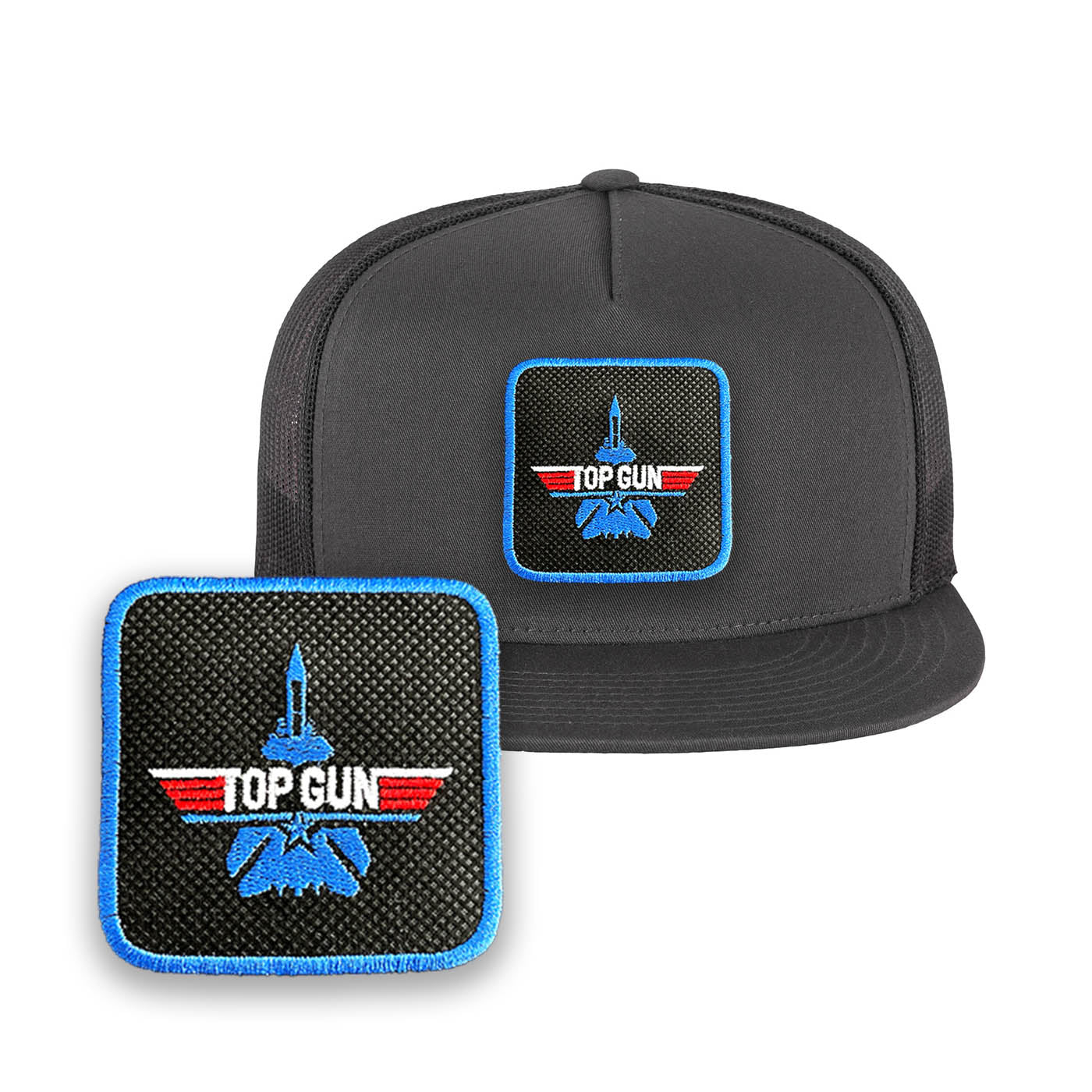 Top Gun Cap Embroidered Baseball Hat by Forge Bros