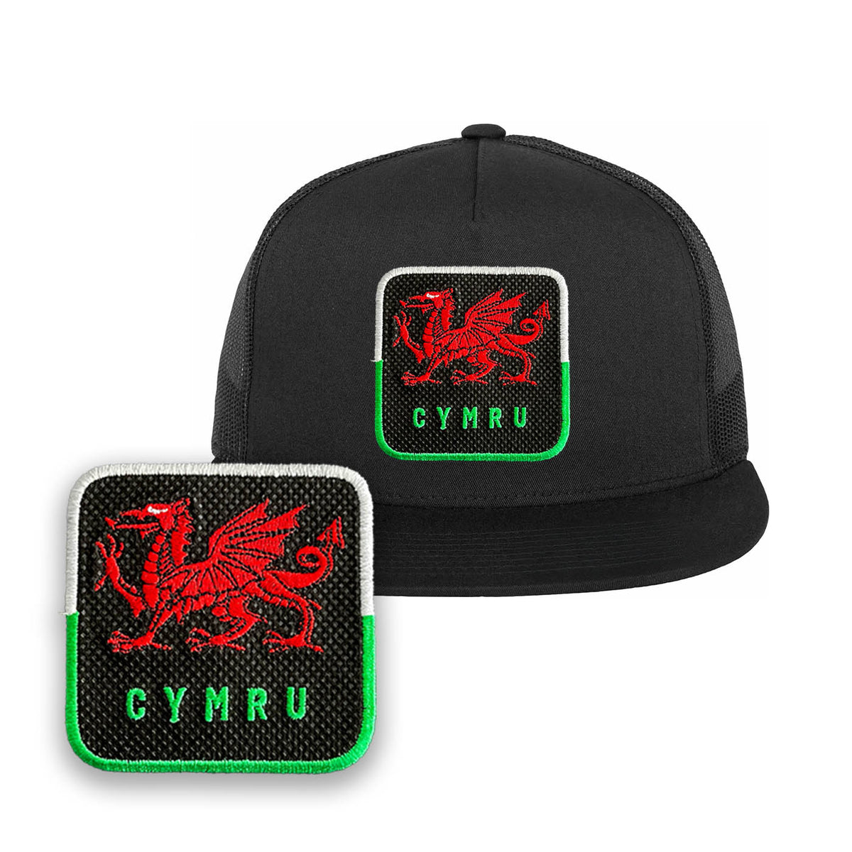 Wales Cap Cymru Embroidered Baseball Hat by Forge Bros