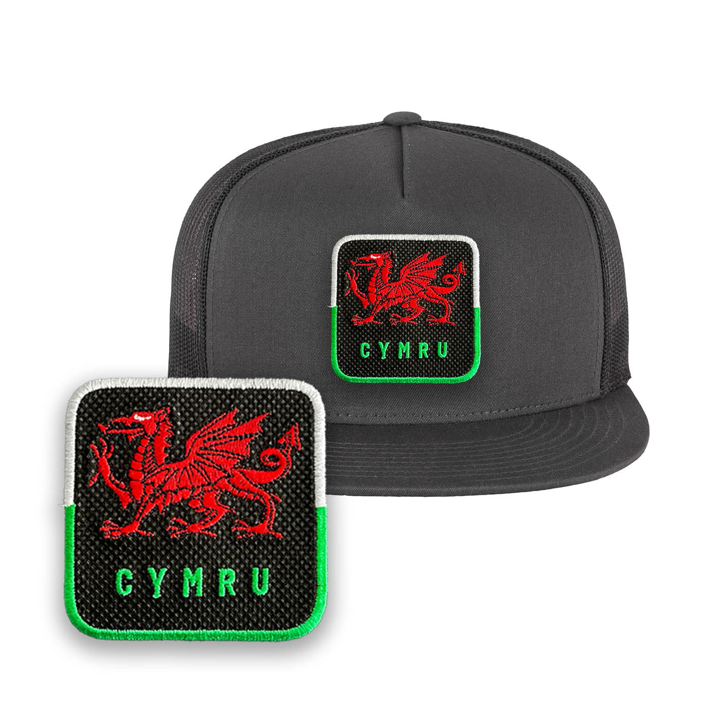 Wales Cap Cymru Embroidered Baseball Hat by Forge Bros