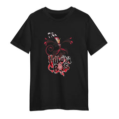 Helluva Boss Anime Black T-shirt for Kids