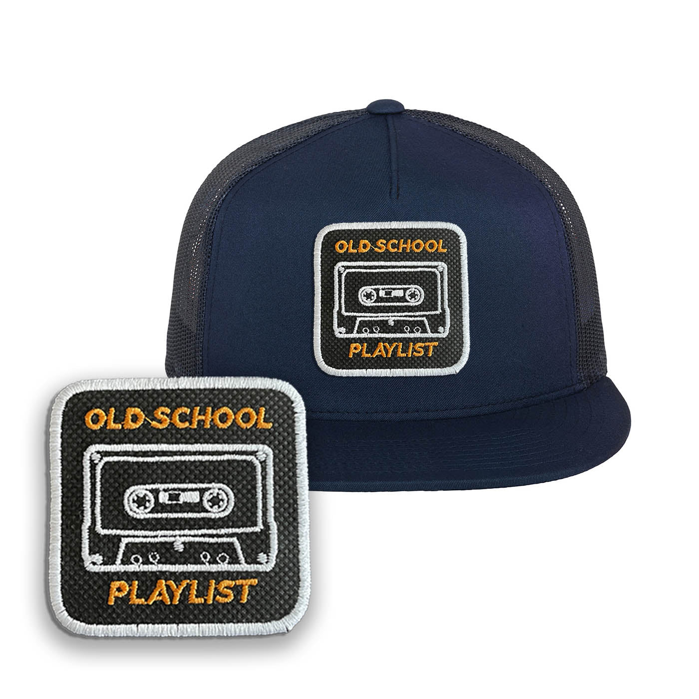 Old school Cap Nostalgia Embroidered Baseball Hat by Forge Bros