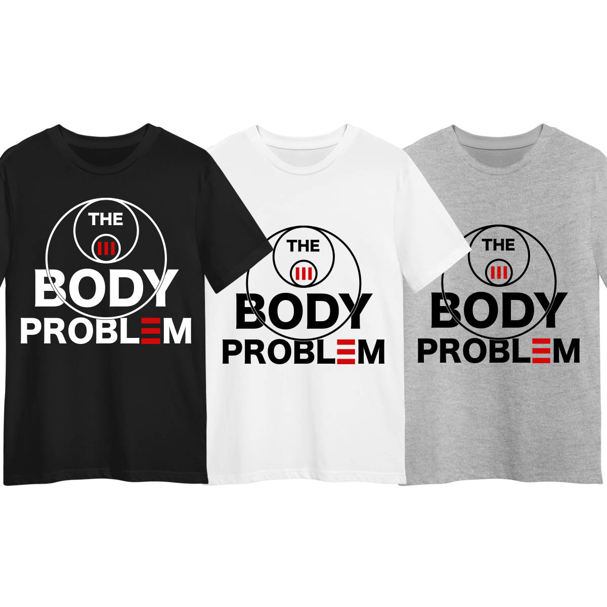 3 Body Problem T-shirt San Ti Ren 3 Suns Tshirt Liu Cixin sci-fi novel