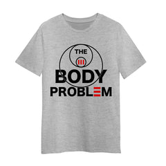 3 Body Problem Grey T-shirt San Ti Ren 3 Suns Tshirt Liu Cixin sci-fi novel