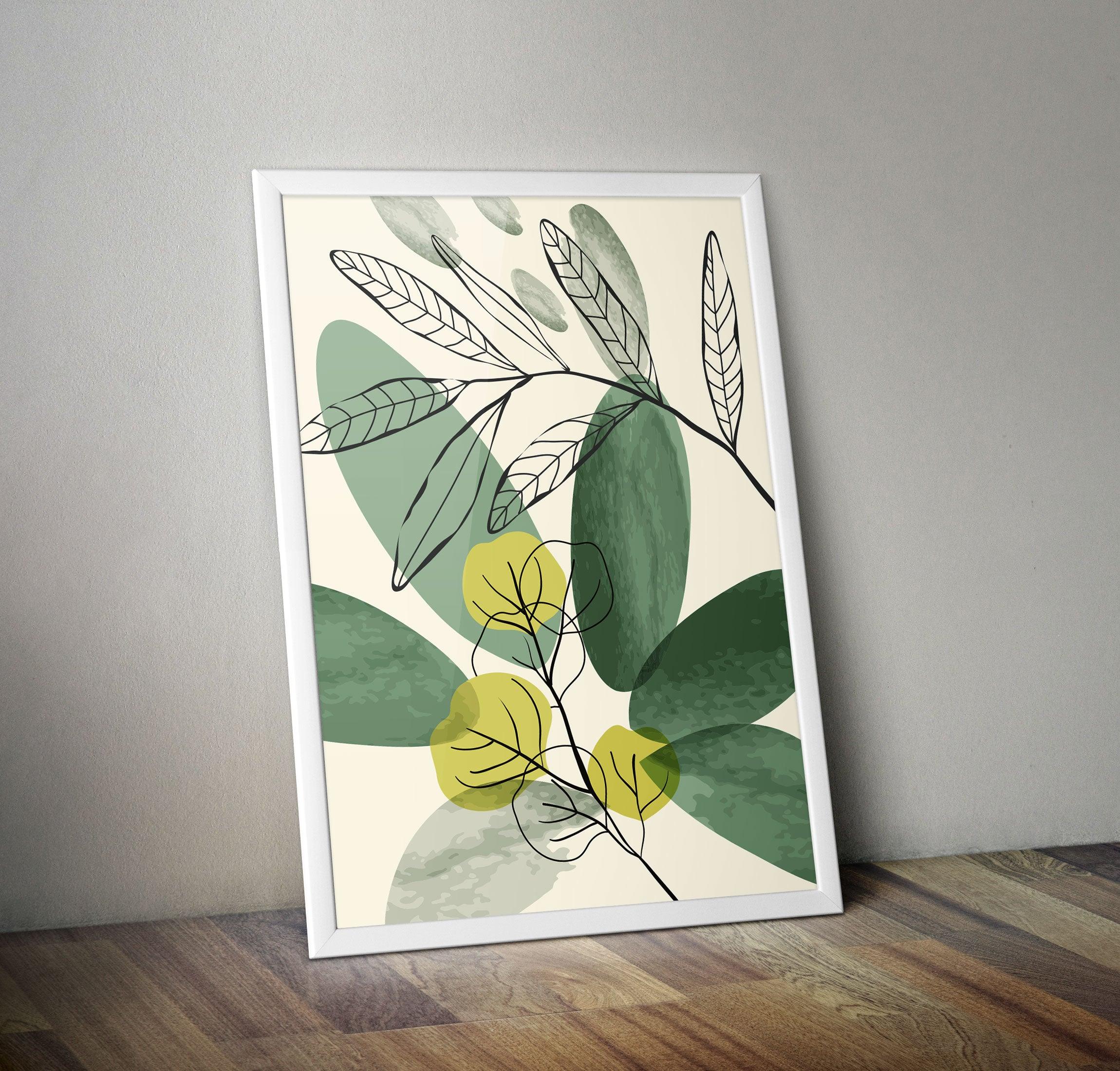 Botanical Art Prints Living Room Home Décor 16 - Kuzi Tees