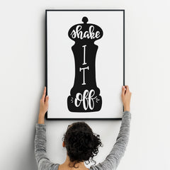 Shake It Off A4 A3+A2 Posters Wall Art Home - Kuzi Tees