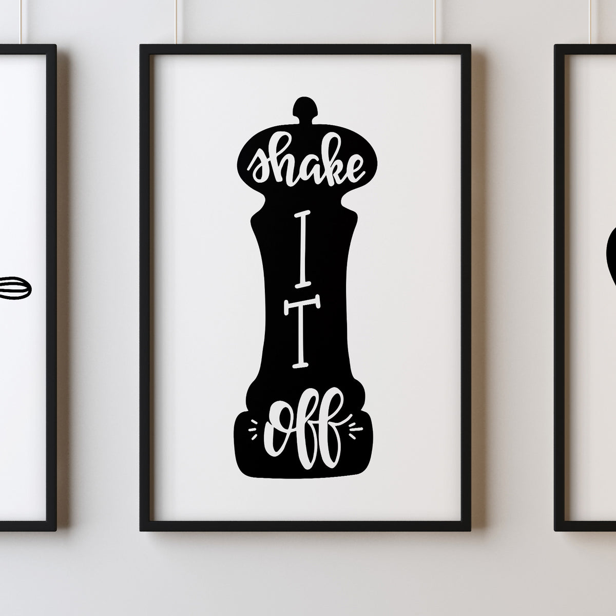 Shake It Off A4 A3+A2 Posters Wall Art Home - Kuzi Tees