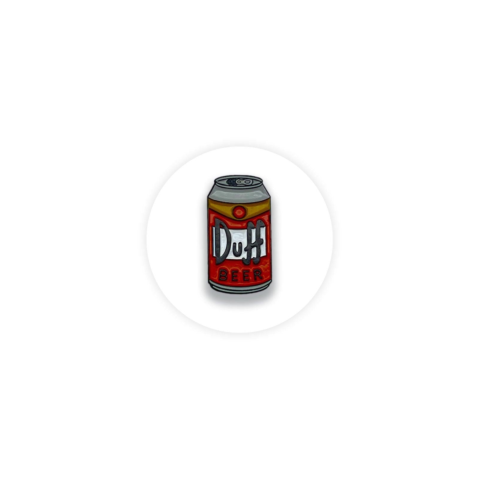 Duff Beer Enamel Pin Badge - Kuzi Tees