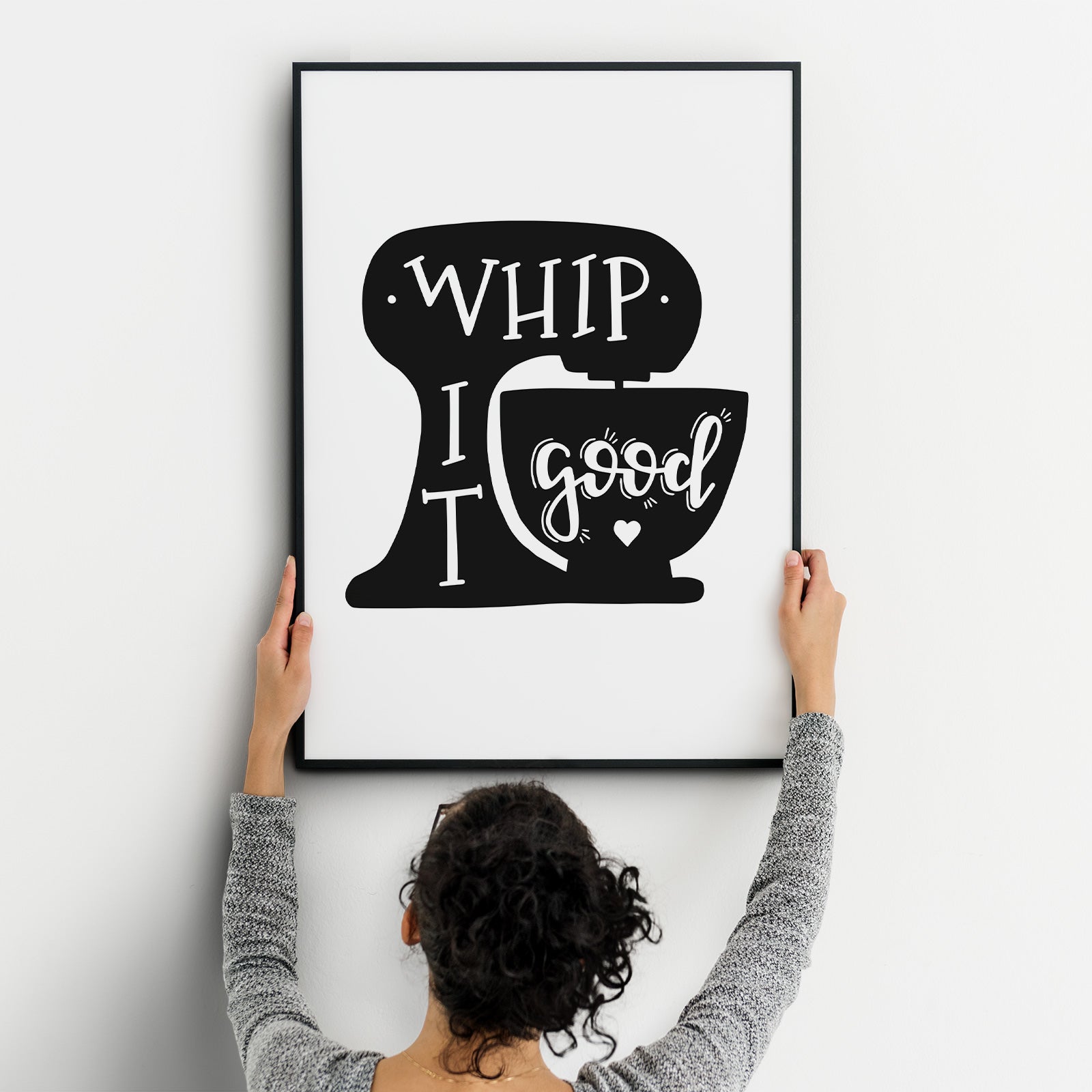 Whip It Good A4 A3+A2 Posters Wall Art Home - Kuzi Tees