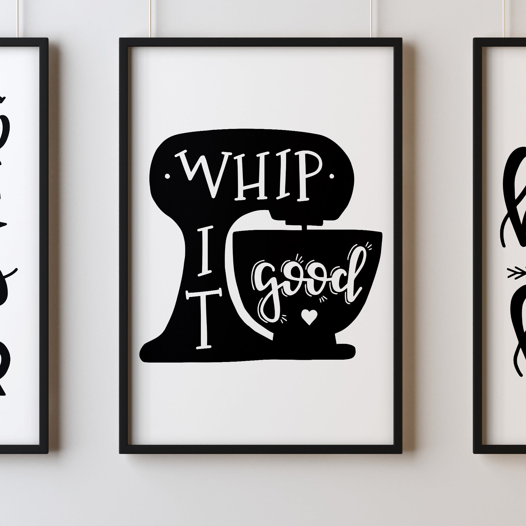 Whip It Good A4 A3+A2 Posters Wall Art Home - Kuzi Tees