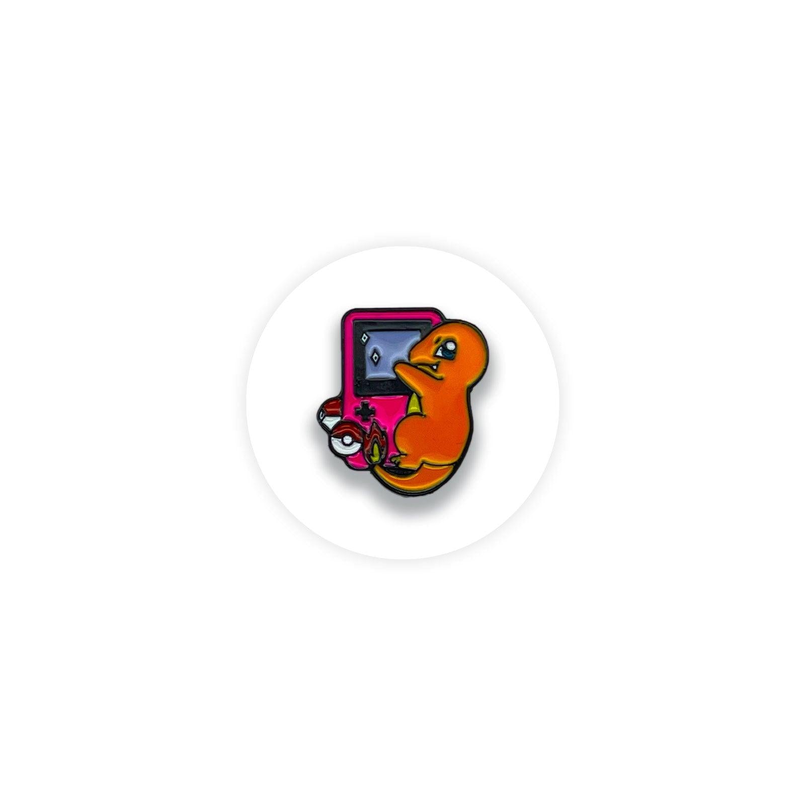 Charmander Pokemon Go Nintendo Enamel Pin Badge - Kuzi Tees