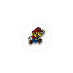 Super Mario Retro Enamel Pin Badge - Kuzi Tees