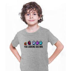 AMONG US T-SHIRT - IMPOSTOR GAMING RETRO FUNNY COOL GIFT CHRISTMAS CREW MATE SUS T-shirt for Kids - Kuzi Tees