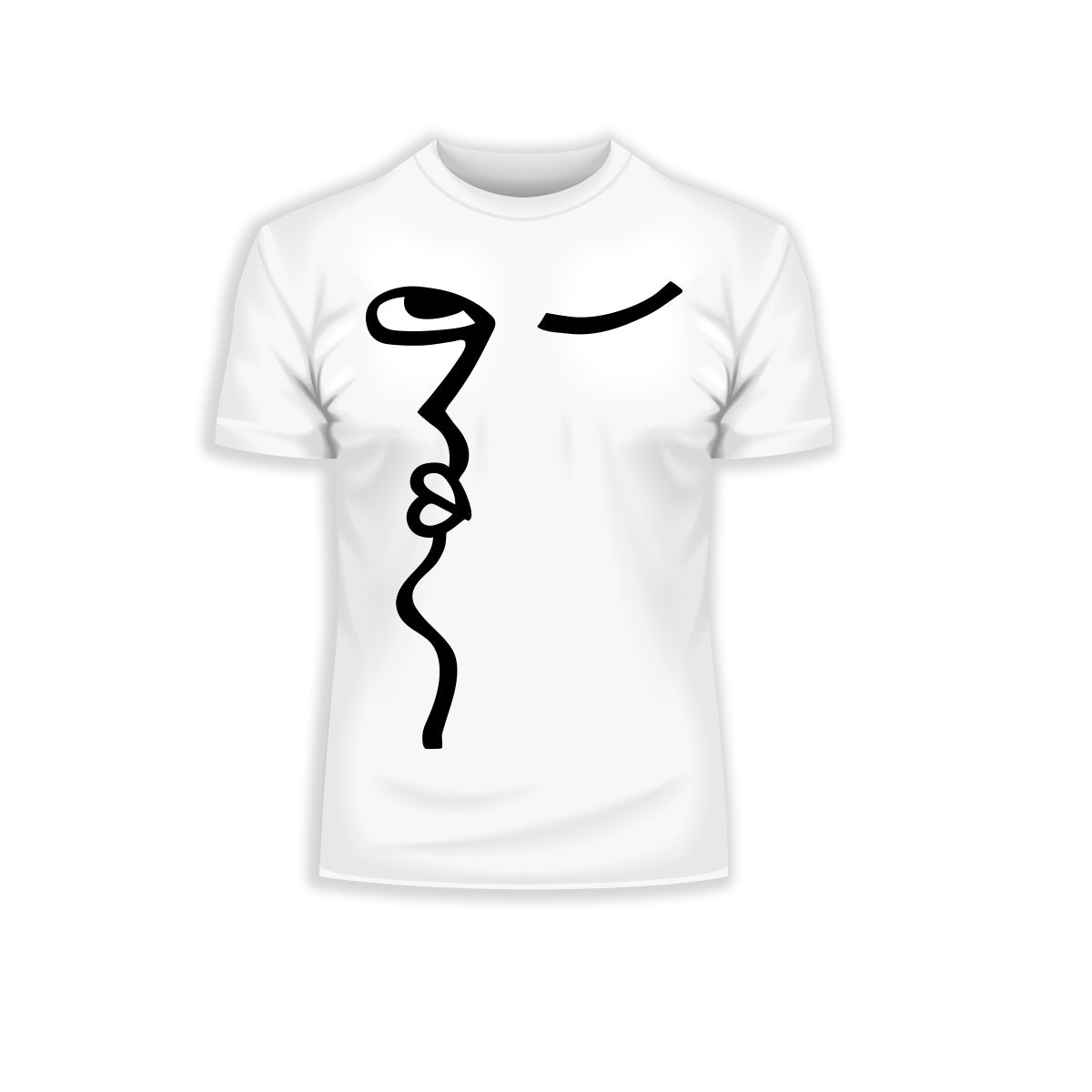 Urban Graffiti - Abstract Face T-shirt - Kuzi Tees