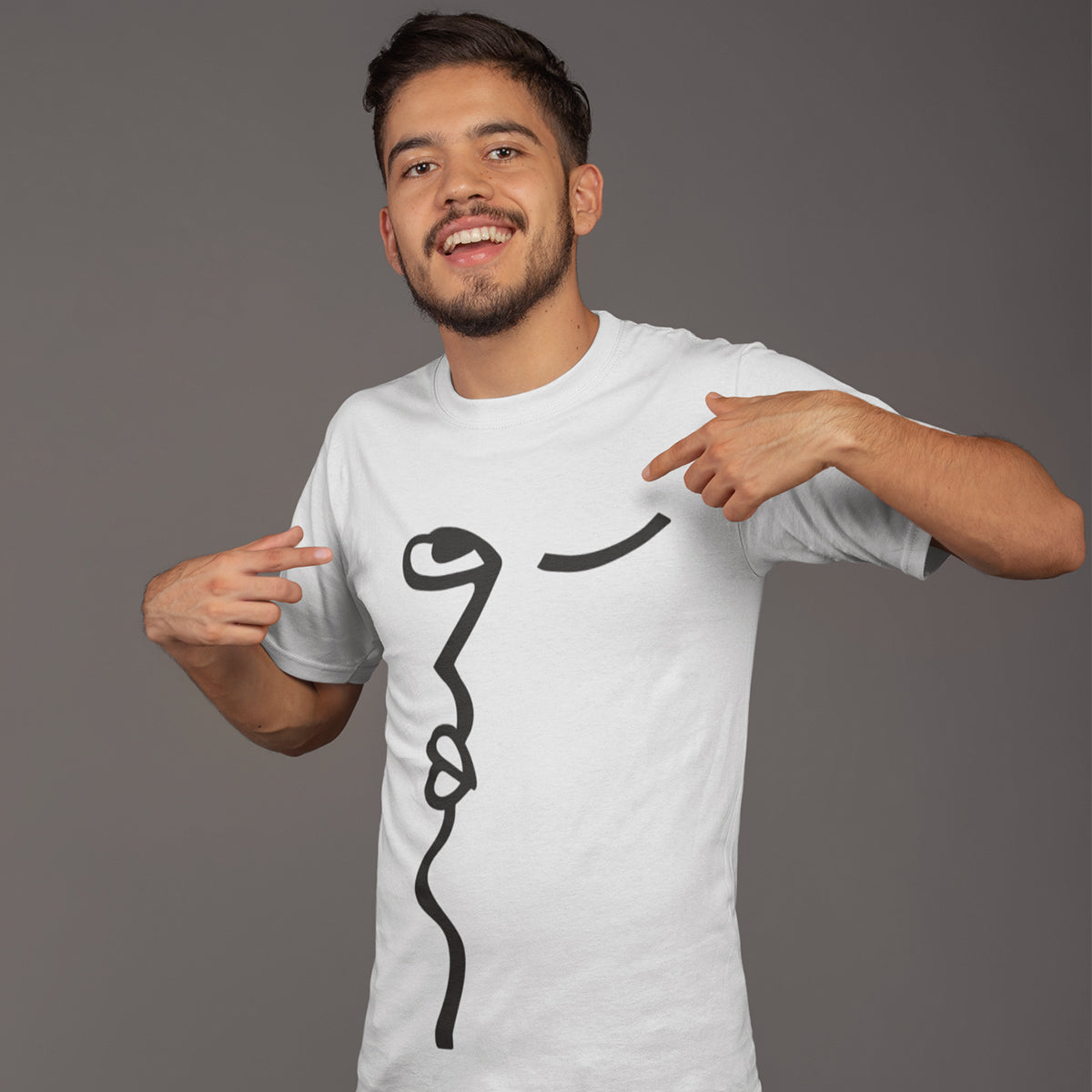 Urban Graffiti - Abstract Face T-shirt - Kuzi Tees