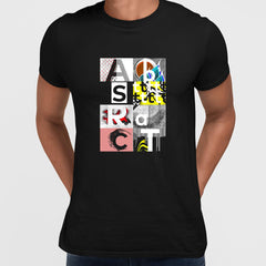 Abstract The Writing Is On The wall T-Shirt - Kuzi Tees