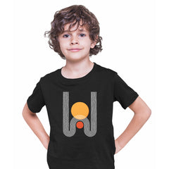 Modern Designer T-Shirt Print Colorful Short Round Neck Funny Birthday Gift T-shirt for Kids - Kuzi Tees