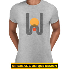 Modern Designer T-Shirt Print Colorful Short Round Neck Funny Birthday Gift Unisex T-shirt - Kuzi Tees