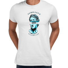 Achilleus Greek mythology Trojan War Hero Abstract Art Unisex T-shirt - Kuzi Tees