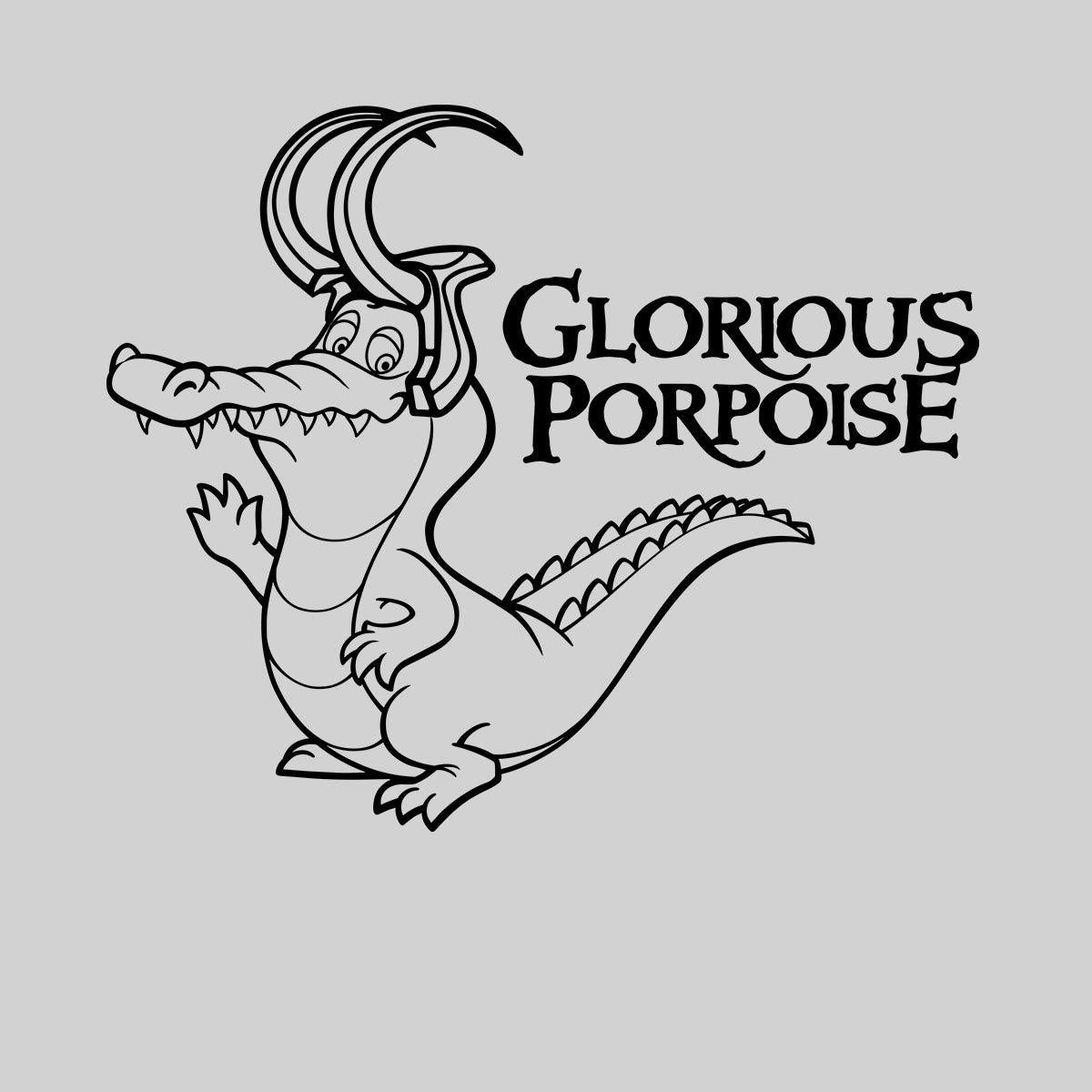 Alligator Loki Marvel Superhero Comic Glorious Porpoise T-Shirt Kids Adults Unisex Tee - Kuzi Tees