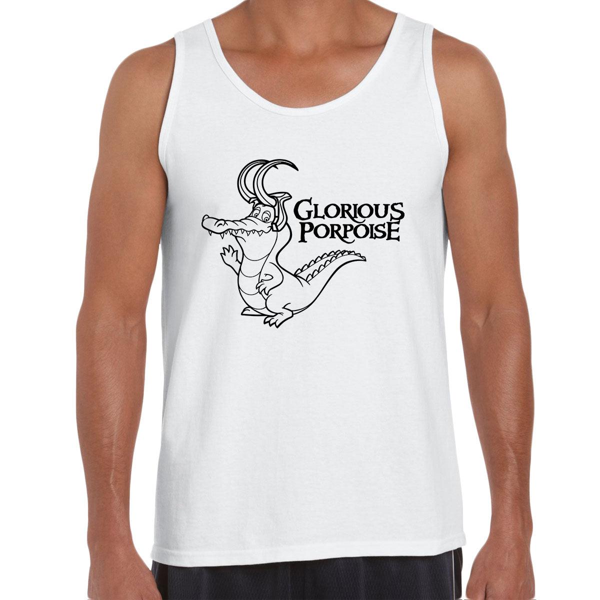 Alligator Loki Marvel Superhero Comic Glorious Porpoise Unisex Tank Top - Kuzi Tees