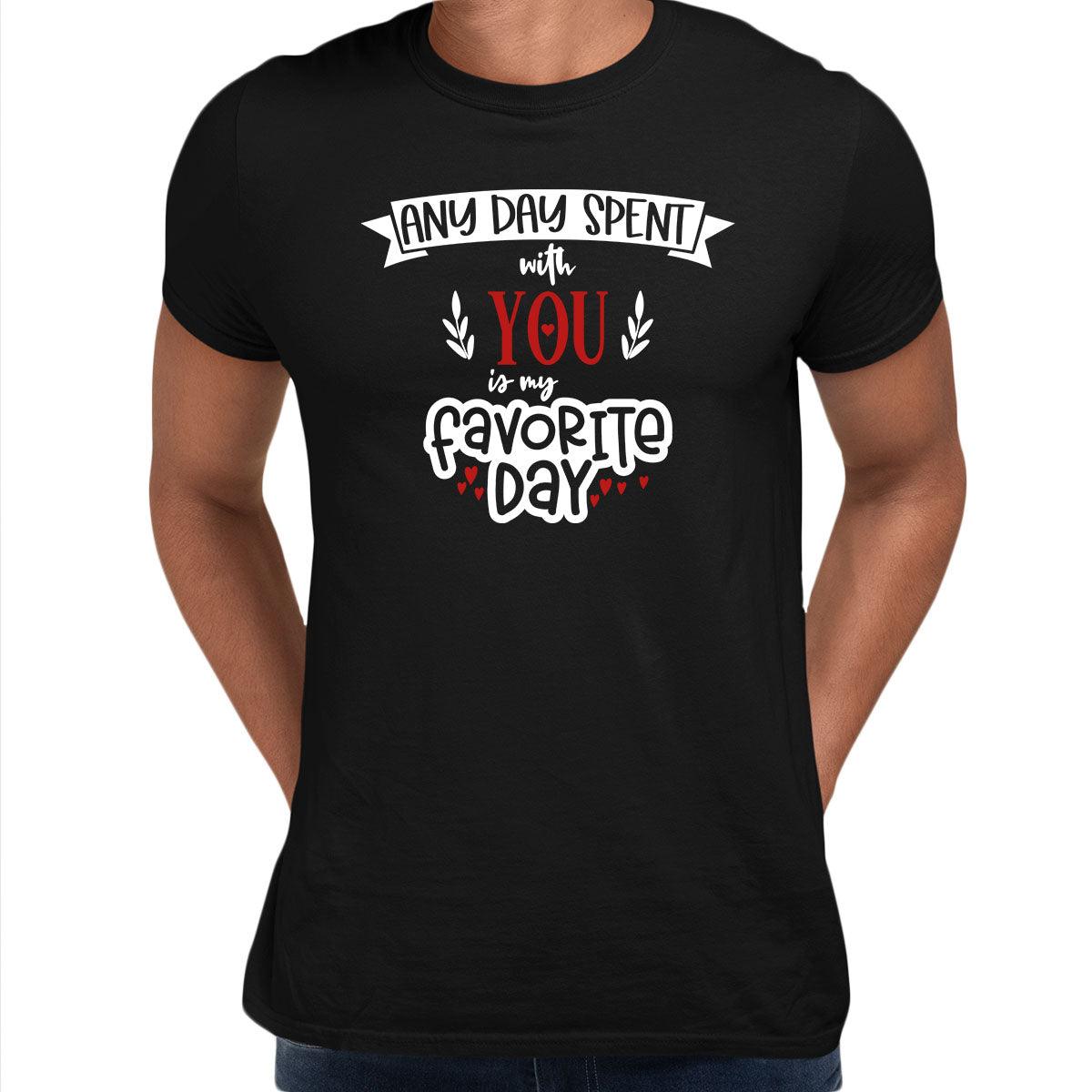 Any day spent with you is Valentines Love T-shirt for men Unisex T-Shirt - Kuzi Tees