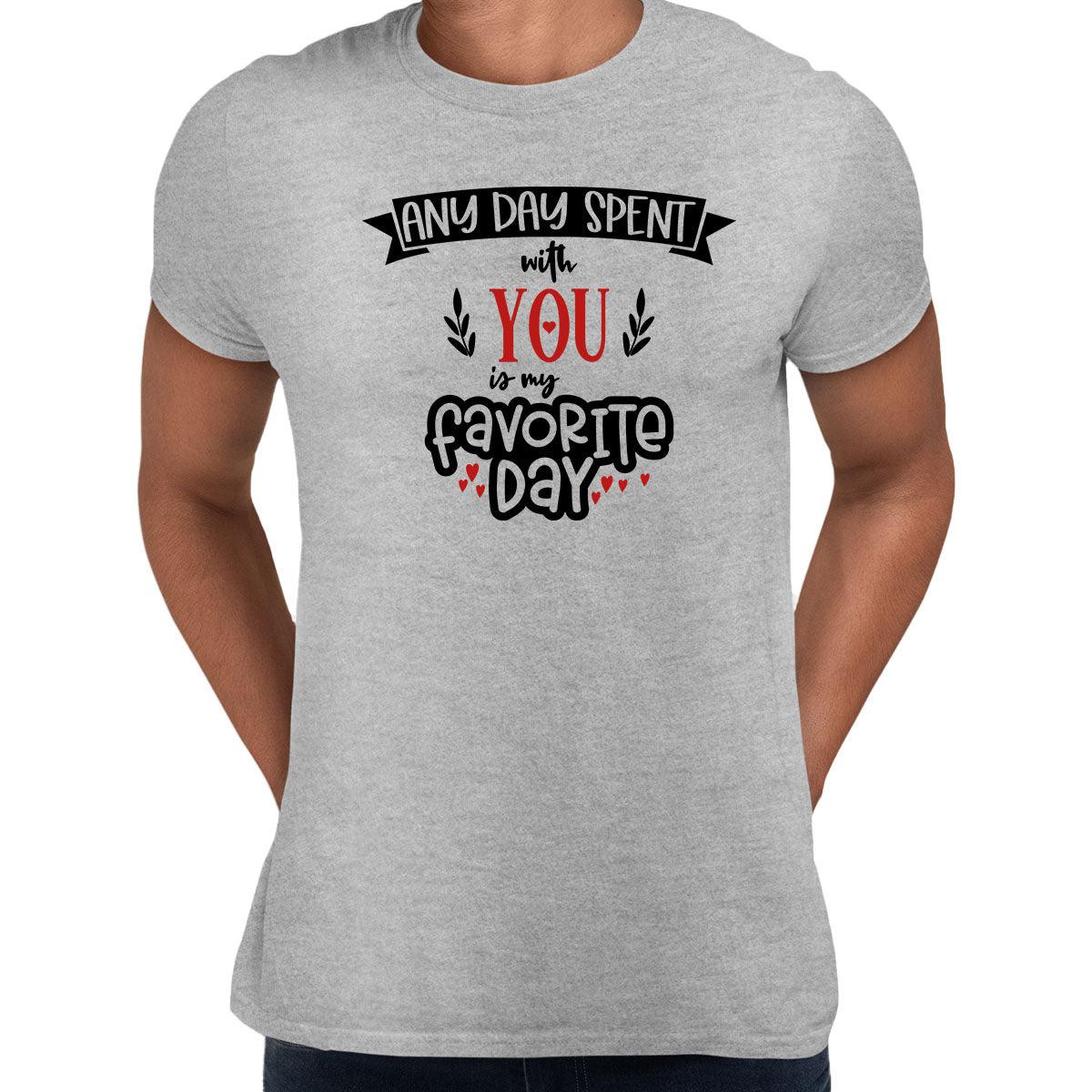 Any day spent with you is Valentines Love T-shirt for men Unisex T-Shirt - Kuzi Tees