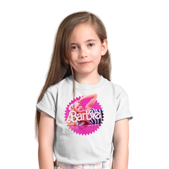 Barbie Movie white T-Shirt for Kids - Margot Robbie Inspired Design