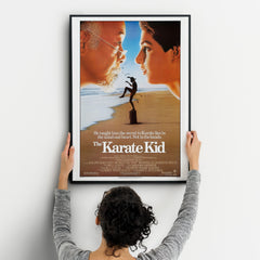 The Karate Kid 1984 One Cobra Kai Karate Kid Posters Big Print Art Frame TV Saga Little Dragons A2 A3 - Kuzi Tees