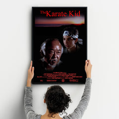 The Karate Kid 1984 Two Cobra Kai Karate Kid Posters Big Print Art Frame TV Saga Little Dragons A2 A3 - Kuzi Tees