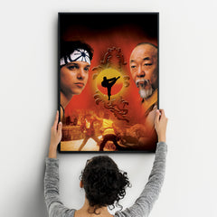 The Karate Kid 1984 Three Cobra Kai Karate Kid Posters Big Print Art Frame TV Saga Little Dragons A2 A3 - Kuzi Tees