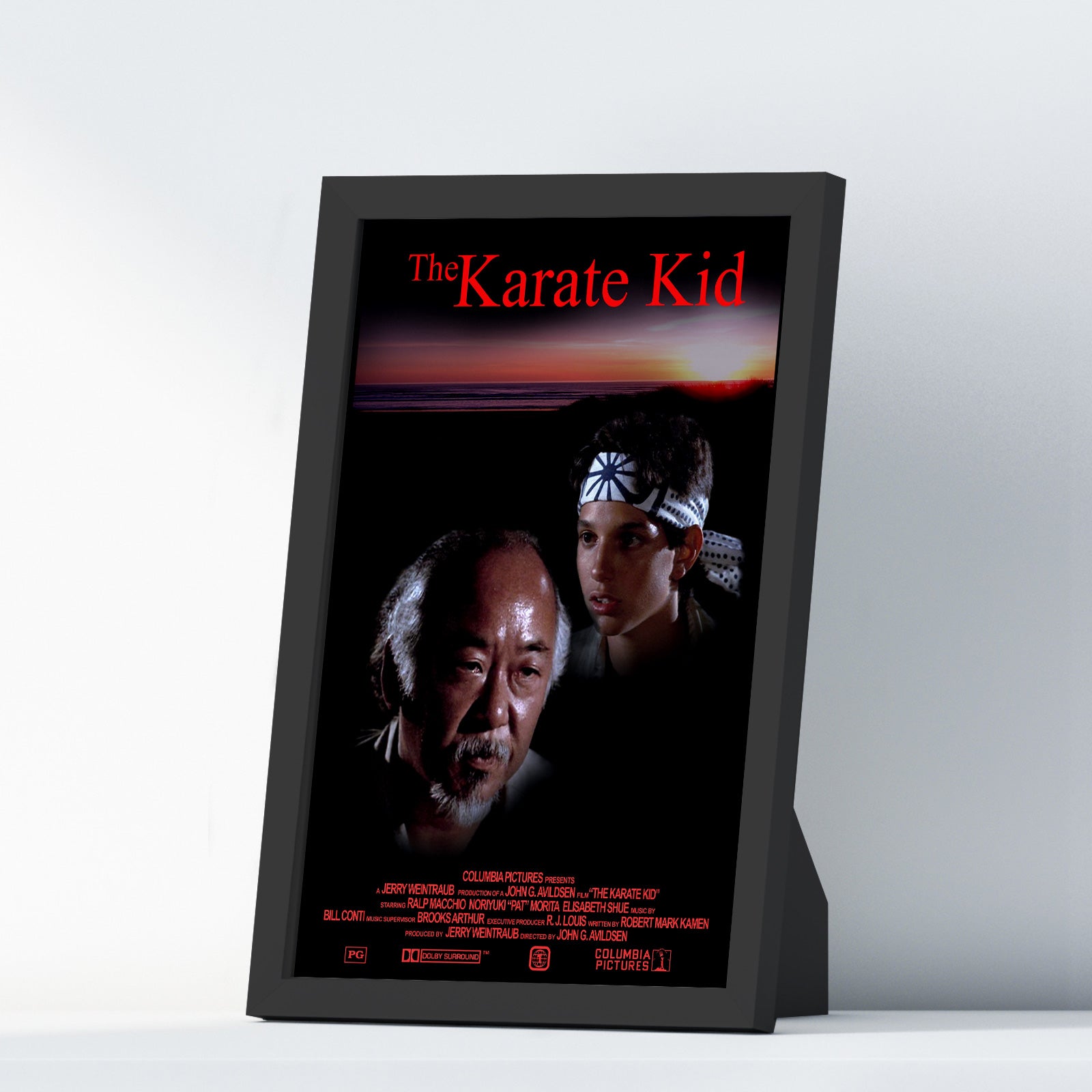 The Karate Kid 1984 Two Cobra Kai Karate Kid Posters Big Print Art Frame TV Saga Little Dragons A2 A3 - Kuzi Tees