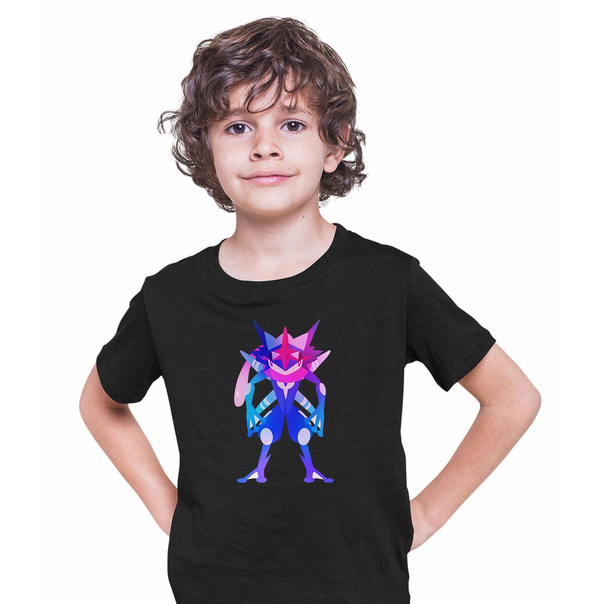 Ash Greninja Pokemon Go T-shirt for Kids Boys Girls Brand New - Kuzi Tees