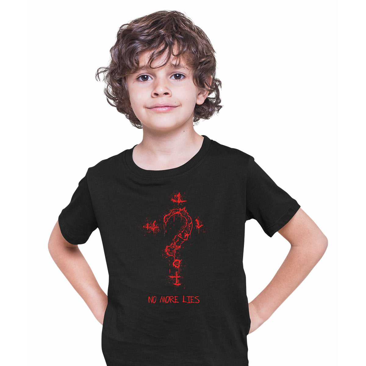 The Batman Riddler Cipher Black Kids Movie T-shirt - Kuzi Tees