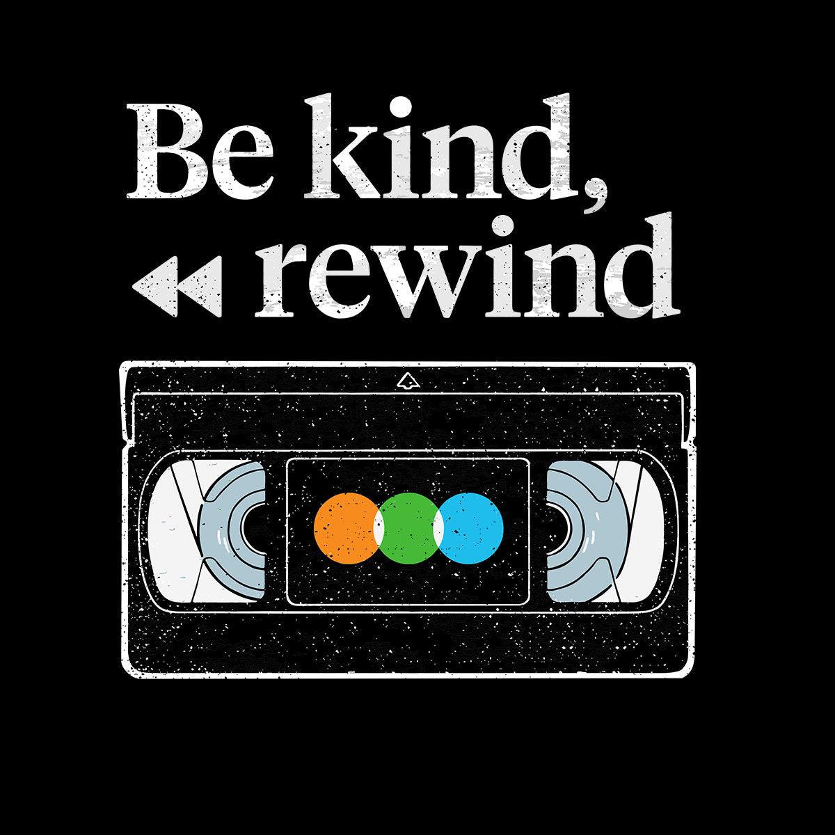 Be Kind Rewind Old Video Cassette Tape 80s Kids T-shirt Video Tape Akai, Sony, Scotch, Fuji Grunding - Kuzi Tees