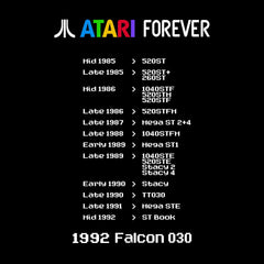 Atari Falcon 030 Forever Computer Has Born - Front and Back Side print T shirt - Kuzi Tees