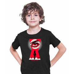 Black Widow Minimal Poster Movie Scarlett Natasha Romanoff Marvel Kids Gift T-shirt for Kids - Kuzi Tees