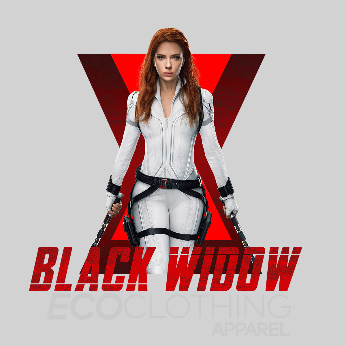 Marvel Studios Black Widow Scarlett Johansson Portrait Adult Kids Gift Top Unisex Typography - Kuzi Tees